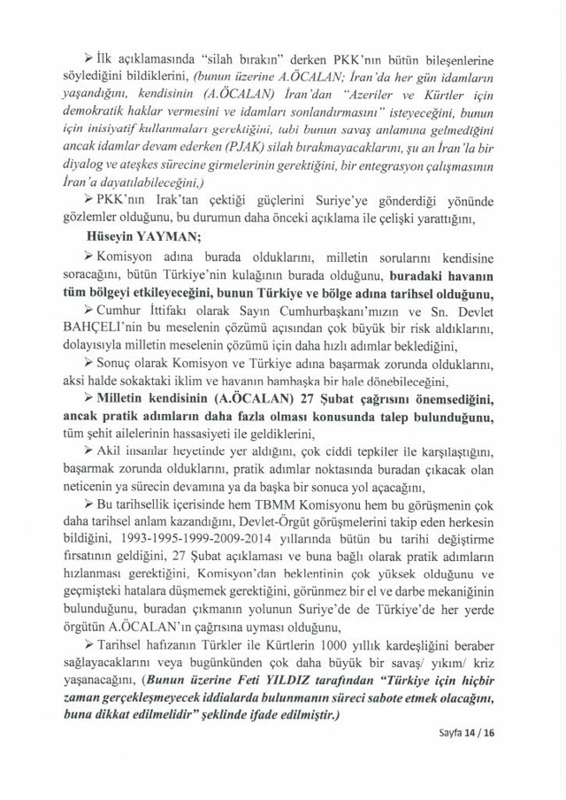 Öcalan'la ne konuşuldu? TBMM, İmralı görüşmesinin tam tutanaklarını yayımladı - Resim: 13