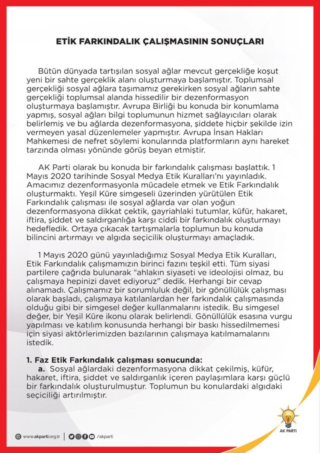 Mahir Ünal: Yeşil Küre' kampanyası sona erdi - Resim: 0