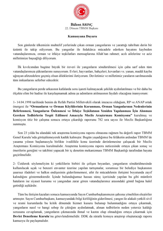 Bülent Arınç yasayı hatırlattı! Keşke evimiz yansaydı diyen başkanı eleştirdi - Resim: 0