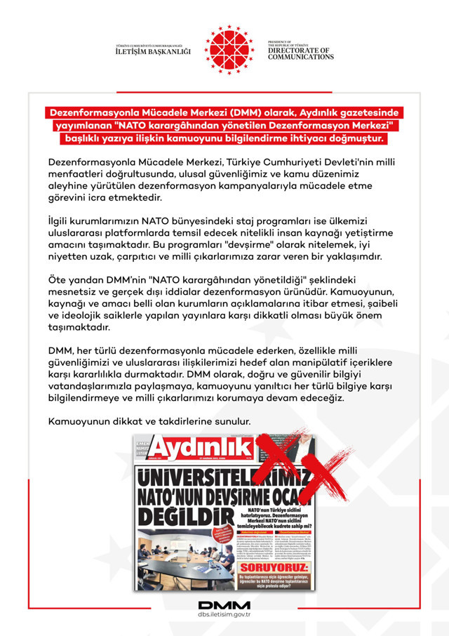 DMM, "NATO karargahı" iddiasını yalanladı - Resim: 0