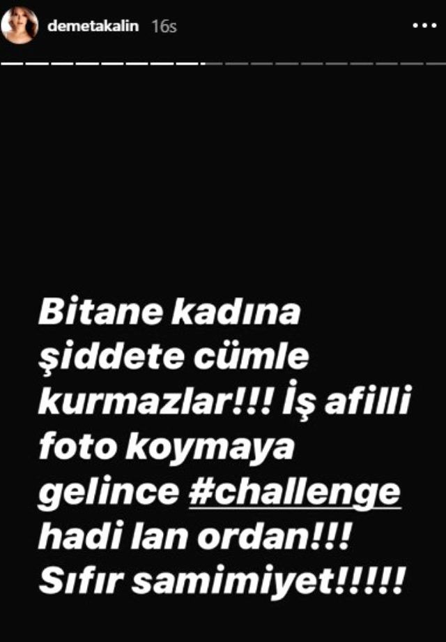 Kadına şiddete tepki göstermek için paylaşılan pozlara Demet Akalın sert çıktı - Resim: 3