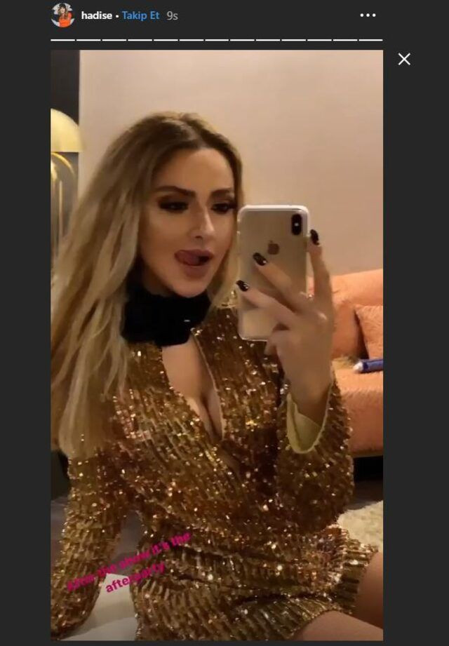 Hadise'den 'yok artık' dedirten göğüs dekoltesi! Süper minisiyle poz verdi - Resim: 4