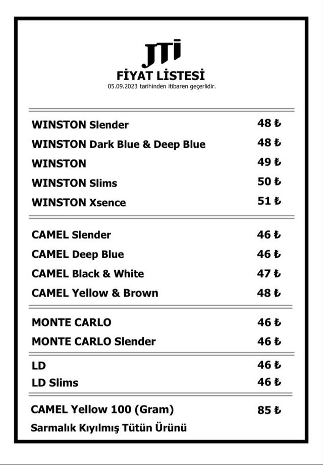 Sigaraya 5 TL zam geldi! Paketi 53 lira oldu! En ucuzu 47 lira... - Resim: 1