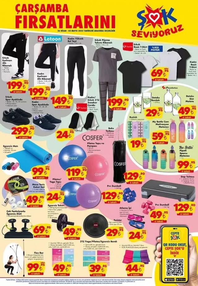 ŞOK 26 Nisan aktüel ürünler kataloğu yayınlandı! 25 TL üzeri alışverişe sadece 16 TL! - Resim: 2