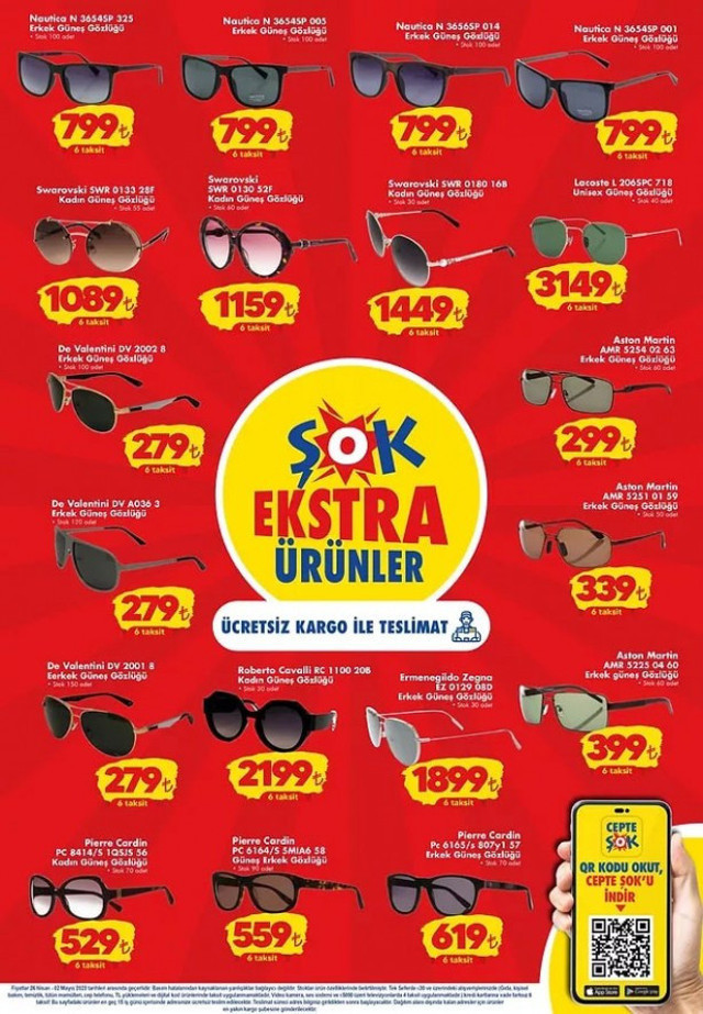 ŞOK 26 Nisan aktüel ürünler kataloğu yayınlandı! 25 TL üzeri alışverişe sadece 16 TL! - Resim: 3
