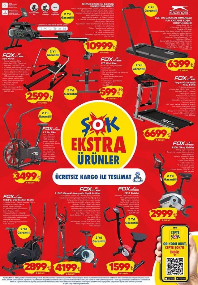 ŞOK 26 Nisan aktüel ürünler kataloğu yayınlandı! 25 TL üzeri alışverişe sadece 16 TL! - Resim: 4