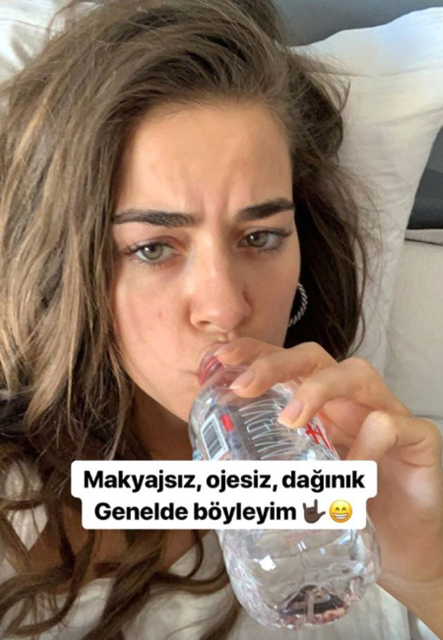 Bensu Soral bu sefer yataktan paylaştı: Genelde böyleyim - Resim: 2