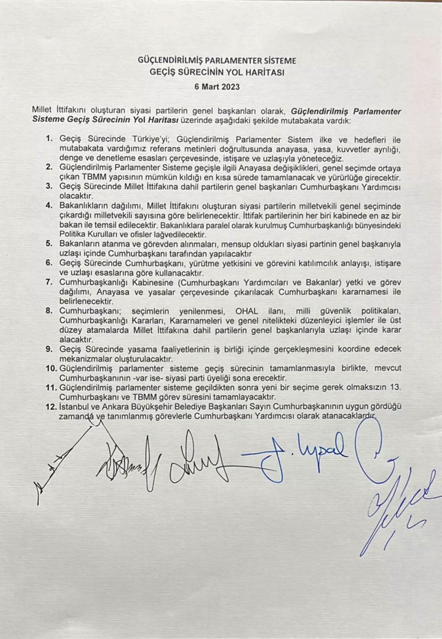 Altılı masanın cumhurbaşkanı adayı Kemal Kılıçdaroğlu oldu - Resim: 1