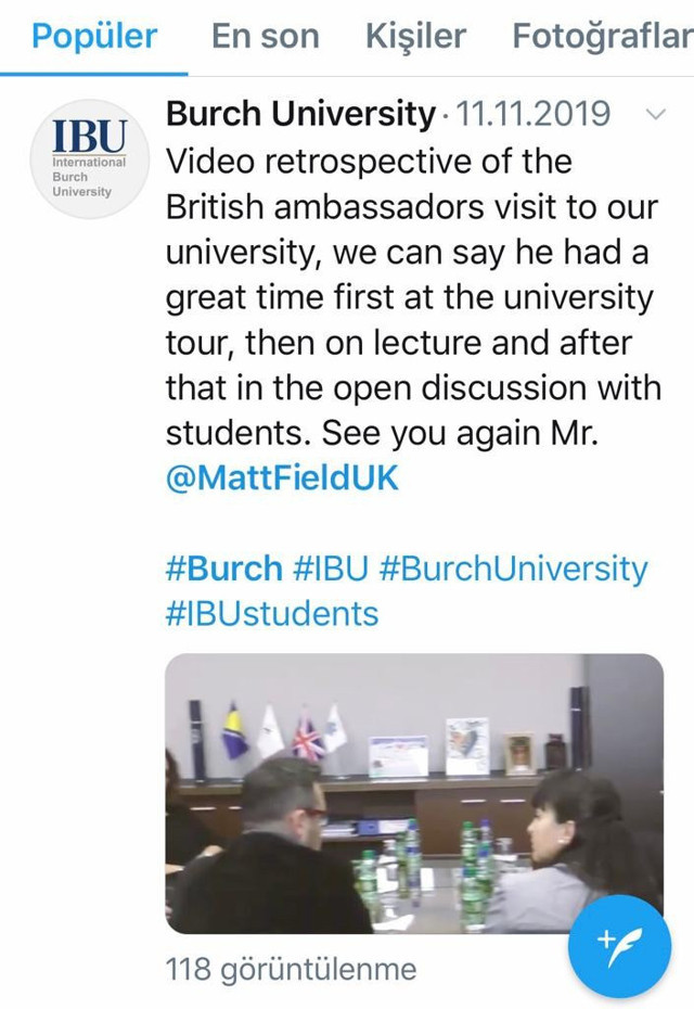 Bosna Hersek'in İngiliz Büyükelçi'den FETÖ'ye açık destek! Okullara çalışıyor - Resim: 2