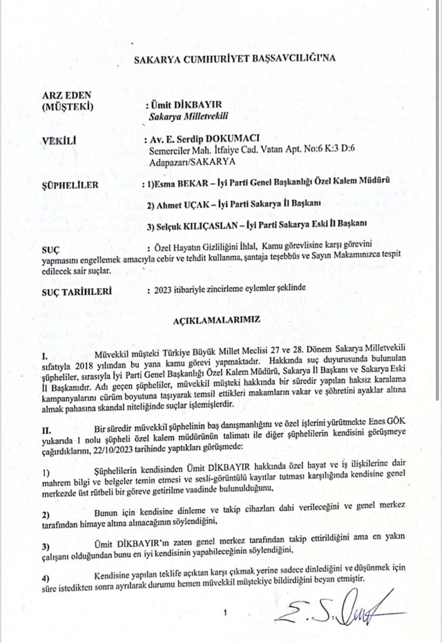 Ümit Dikbayır'dan şok iddialar! İYİ Parti'den ahlaksız teklif yapıldı! Özel hayatına ait mahrem görüntüler... - Resim: 0