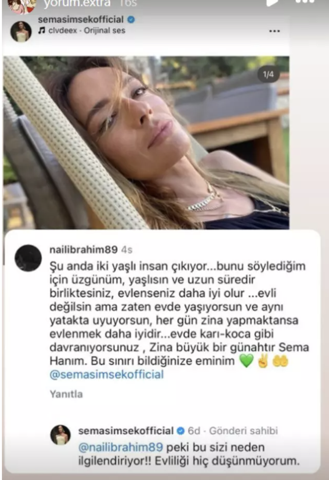 Kurtlar Vadisi'nin İnci'si Sema Şimşek'i sinirlendiren yorum: "Her gün zina yapmaktansa..." - Resim: 1
