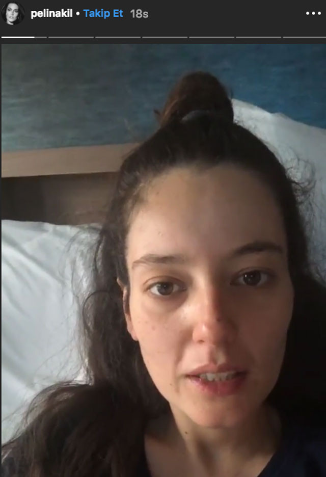 Pelin Akil domuz gribi oldu hastaneden korkutan paylaşım  - Resim: 3