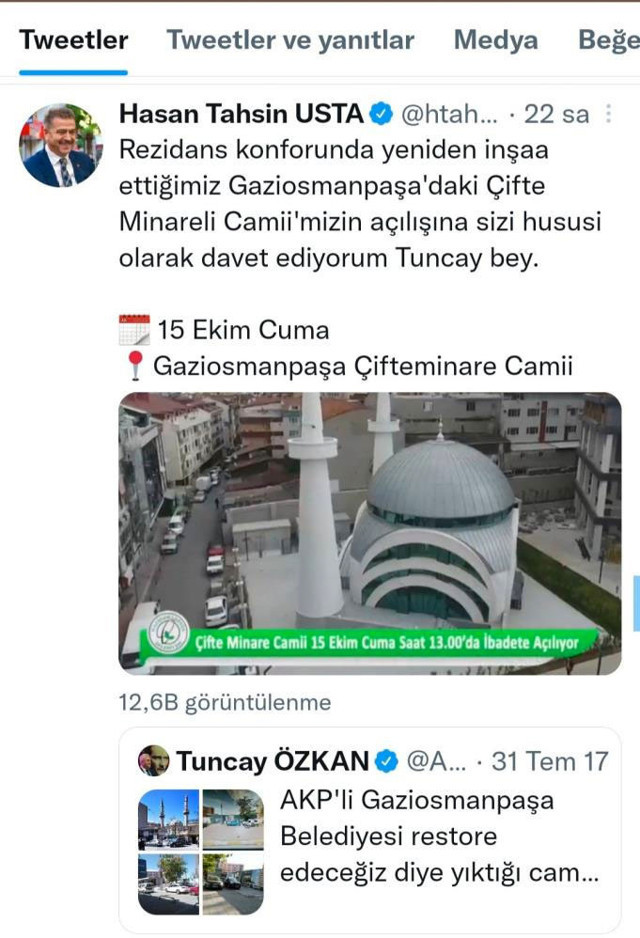 CHP'li Tuncay Özkan'ın 'cami yerine rezidans yaptı' iddiasına Hasan Tahsin Usta'dan fotoğraflı yanıt - Resim: 1