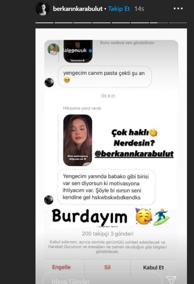 Survivor yıldızı Berkan'ın sevgilisi Lale Onuk takipçisini ifşa etti 'Bir ısırsın...' - Resim: 4