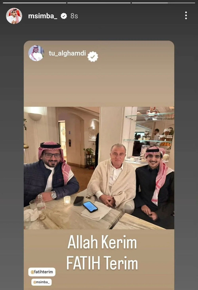 Al-Shabab başkanından Fatih Terim paylaşımı - Resim: 1
