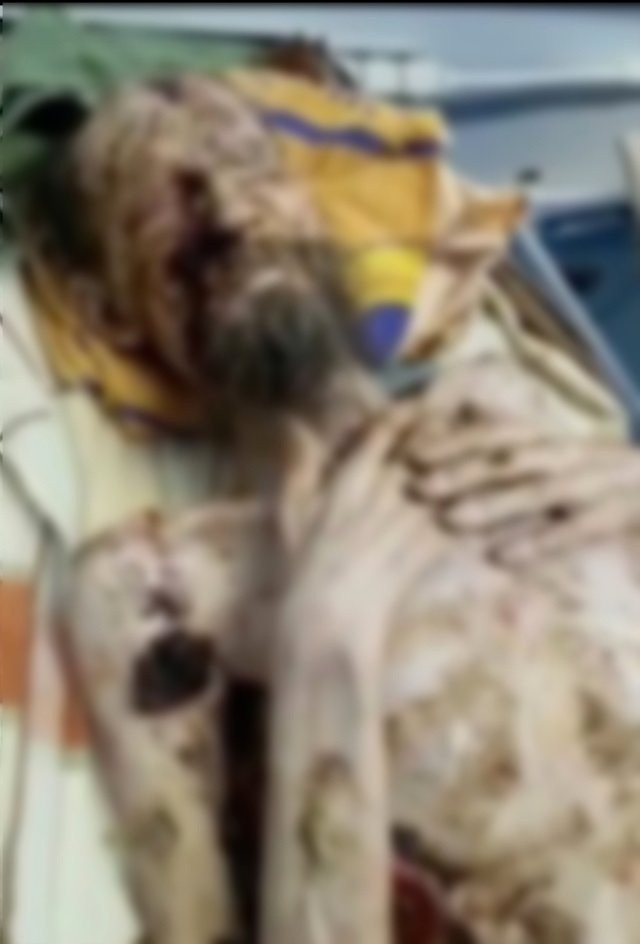 Rusya'da boz ayı bir ay boyunca bir adamı esir aldı! - Resim: 1