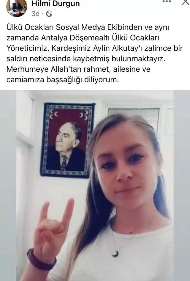 Ülkü Ocakları Genel Merkez çalışanı Aylin Alkutay öldürüldü Twiter'de TT oldu - Resim: 2