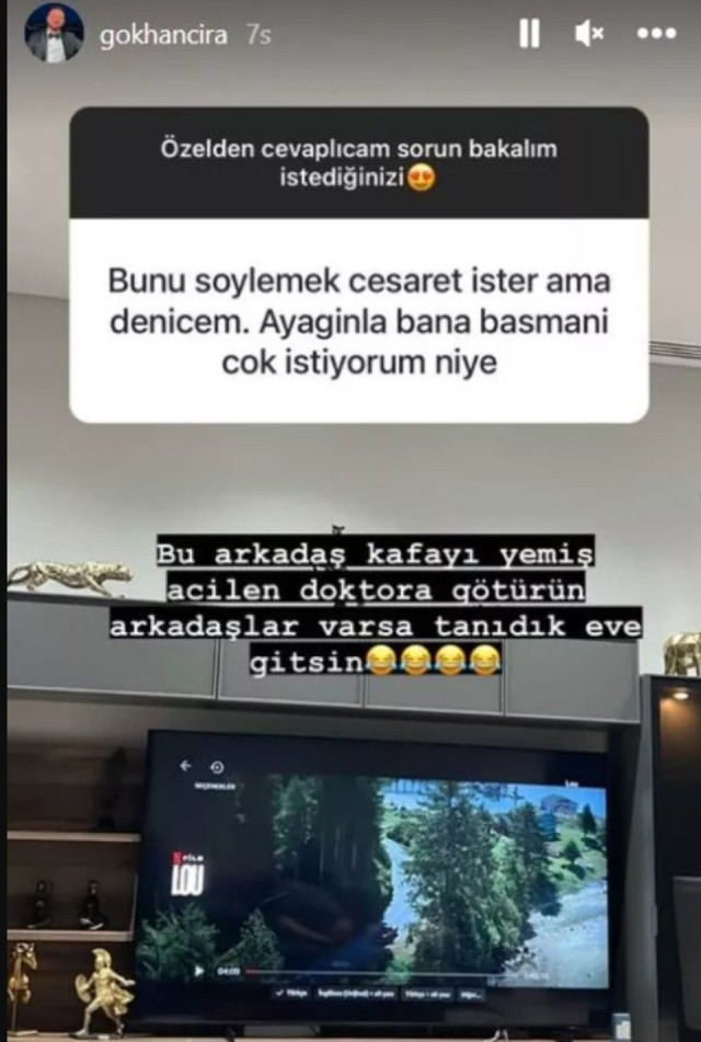 Gökhan Çıra ifşaladı! Takipçisinden gelen fantezi isteği şoke etti! - Resim: 3