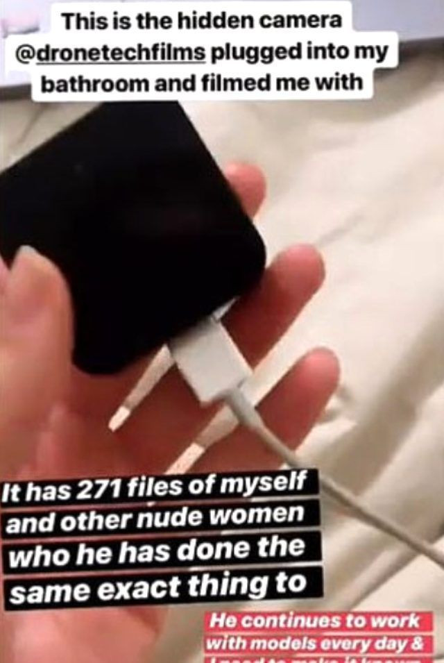 Amerikalı model Zoe Klopfer'e fotoğrafçısı tuzak kurdu! Banyosuna gizli kamera yerleştirdi - Resim: 2