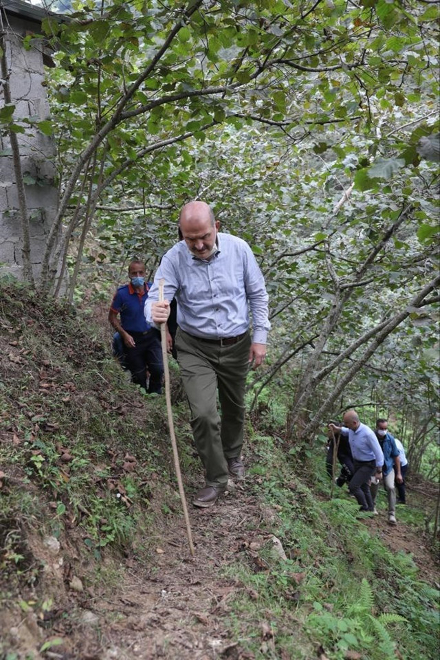 Bakanlar Süleyman Soylu ve Adil Karaismailoğlu Giresun'da incelemelerde bulundu - Resim: 2