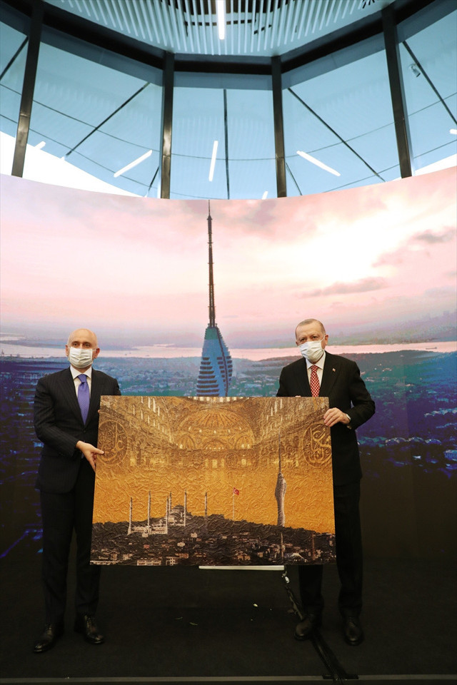 Erdoğan'dan Çamlıca Kulesi açılışında önemli açıklamalar! Kanal İstanbul için tarih verdi - Resim: 3