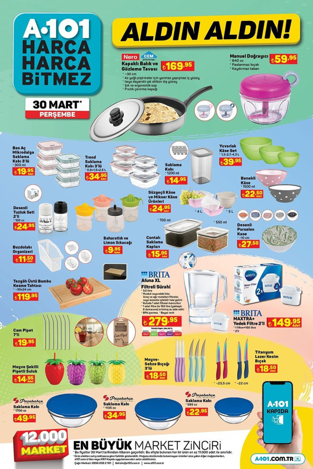 A101 30 Mart perşembe aktüel ürünler kataloğu yayınlandı! Sıfır elektrikli araba yarın satışa çıkıyor! - Resim: 4