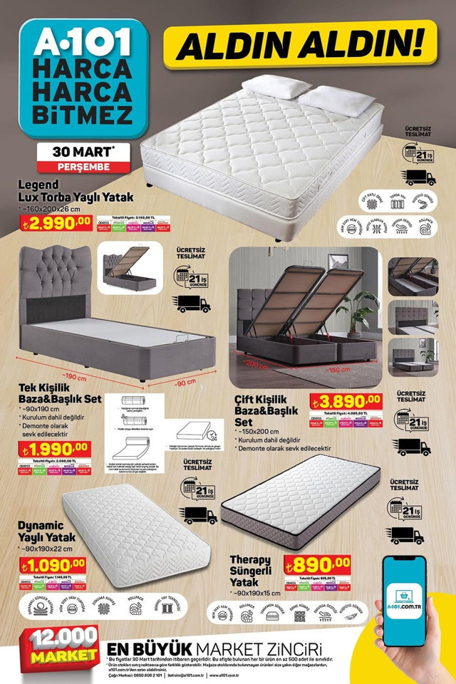 A101 30 Mart perşembe aktüel ürünler kataloğu yayınlandı! Sıfır elektrikli araba yarın satışa çıkıyor! - Resim: 5