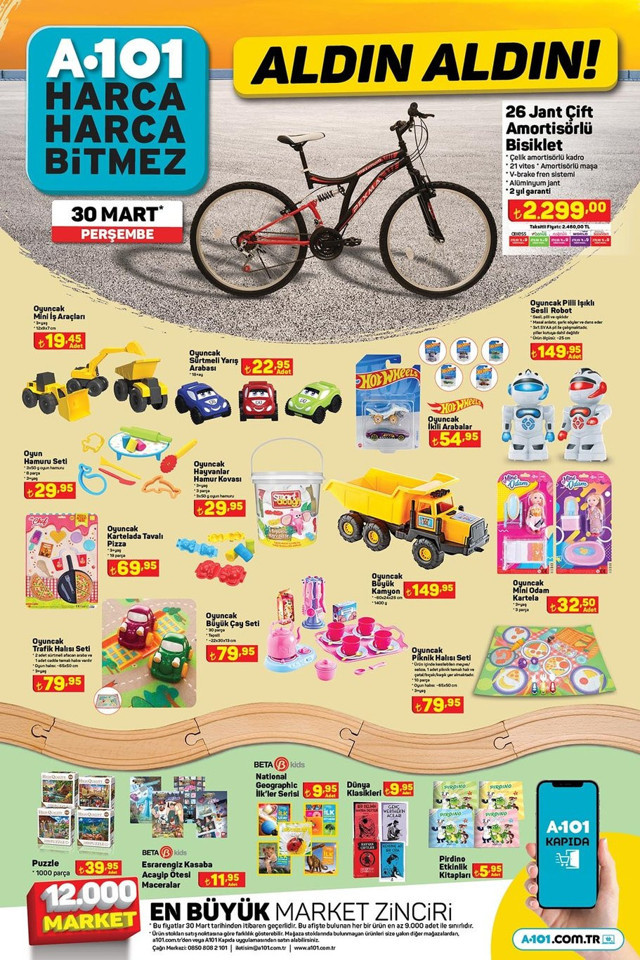 A101 30 Mart perşembe aktüel ürünler kataloğu yayınlandı! Sıfır elektrikli araba yarın satışa çıkıyor! - Resim: 6