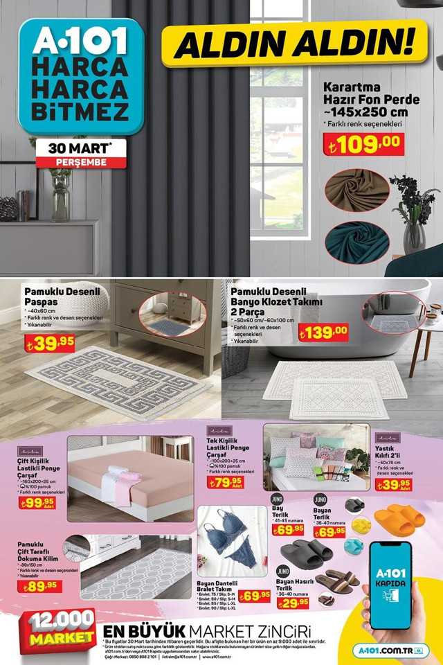 A101 30 Mart perşembe aktüel ürünler kataloğu yayınlandı! Sıfır elektrikli araba yarın satışa çıkıyor! - Resim: 8