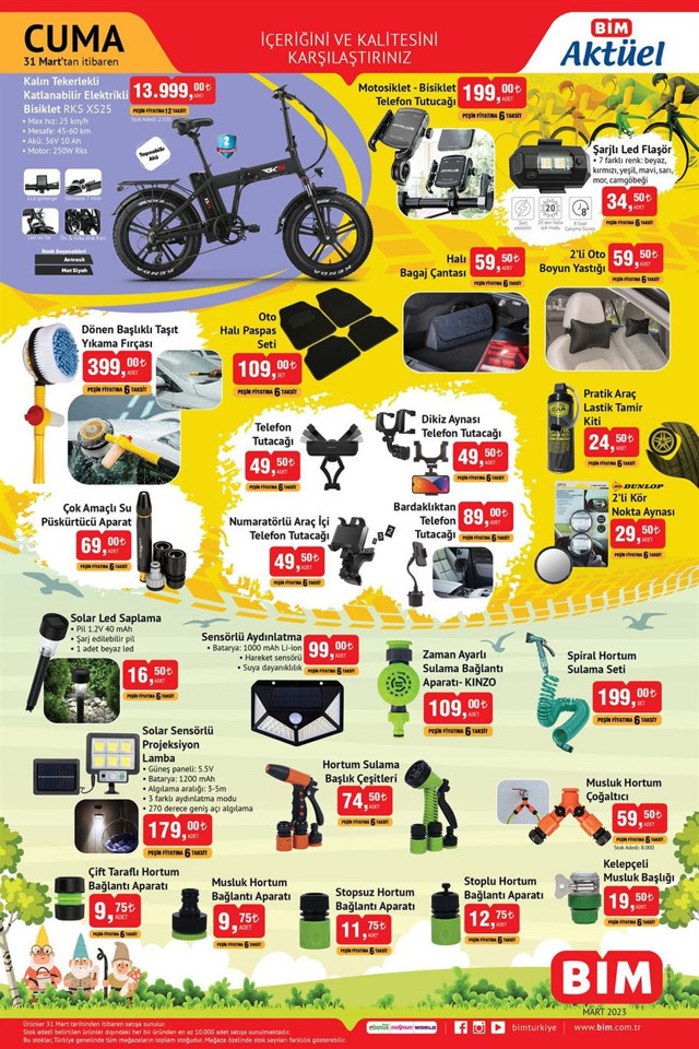 BİM 28-31 Mart aktüel ürünler kataloğu yayınlandı! BİM'de bu hafta hangi indirimli ürünler var? - Resim: 3