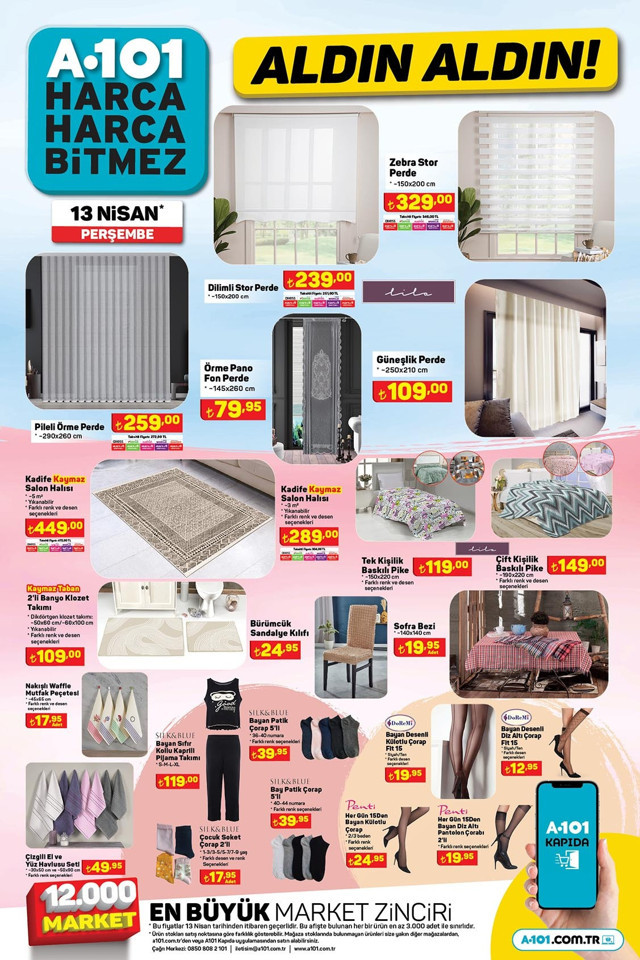 A101 13 Nisan Perşembe aktüel ürünler kataloğu yayınlandı! Dünya A101 gününe özel ürünlerde dev indirim - Resim: 10