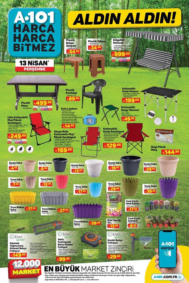 A101 13 Nisan Perşembe aktüel ürünler kataloğu yayınlandı! Dünya A101 gününe özel ürünlerde dev indirim - Resim: 7