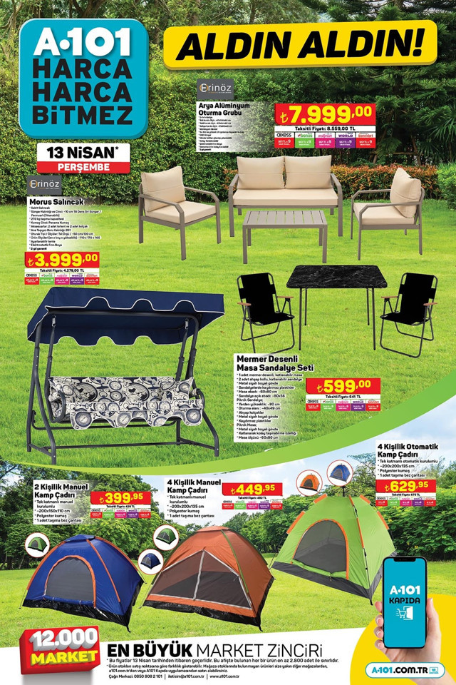 A101 13 Nisan Perşembe aktüel ürünler kataloğu yayınlandı! Dünya A101 gününe özel ürünlerde dev indirim - Resim: 6