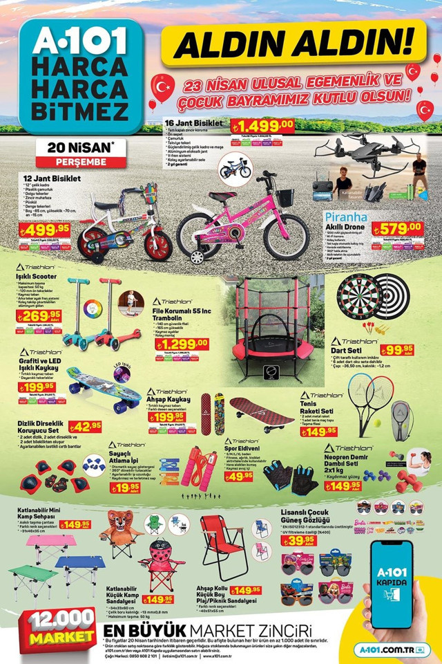 A101 20 Nisan 2023 kataloğu yayınlandı! İndirimli aktüel ürünler belli oldu işte fiyat listesi - Resim: 5