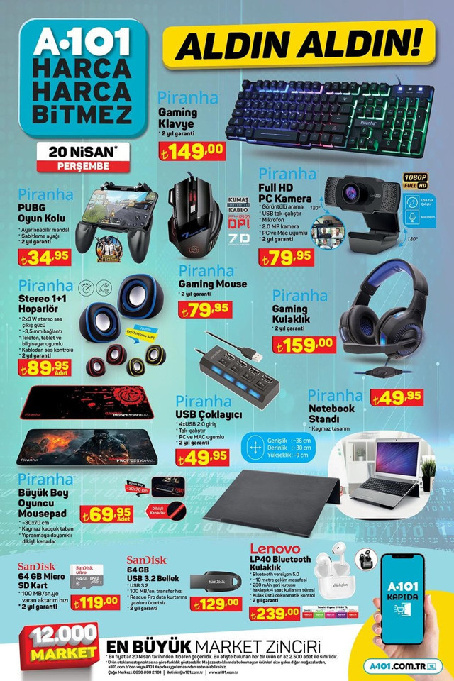 A101 20 Nisan 2023 kataloğu yayınlandı! İndirimli aktüel ürünler belli oldu işte fiyat listesi - Resim: 8