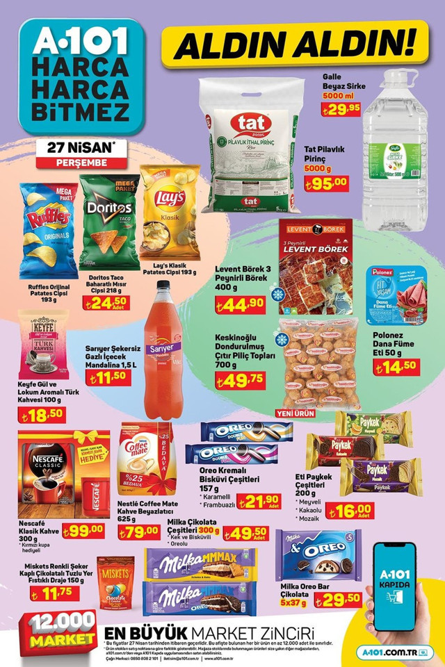 27 Nisan kataloğu: A101'de hangi ürünler indirimde? İşte 11 sayfalık dev kampanya... - Resim: 8