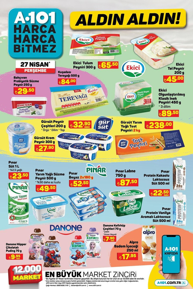 27 Nisan kataloğu: A101'de hangi ürünler indirimde? İşte 11 sayfalık dev kampanya... - Resim: 10