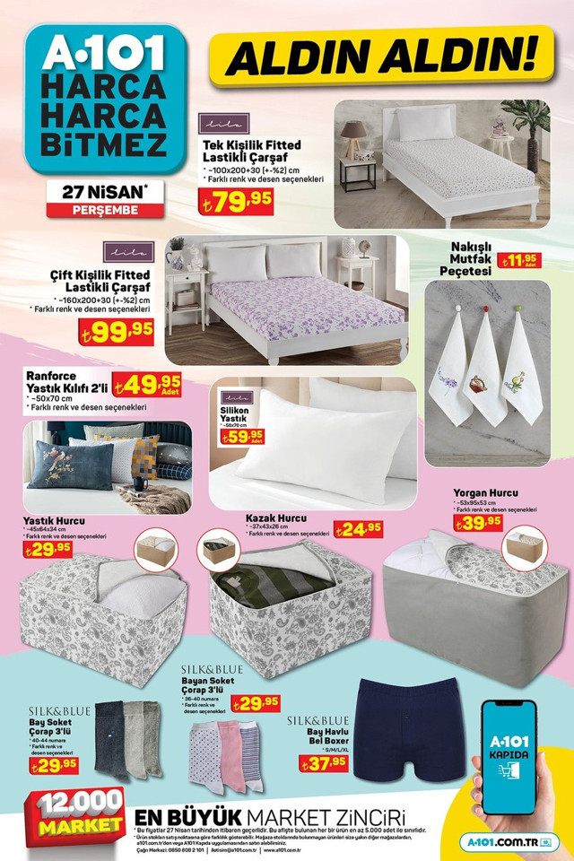27 Nisan kataloğu: A101'de hangi ürünler indirimde? İşte 11 sayfalık dev kampanya... - Resim: 7