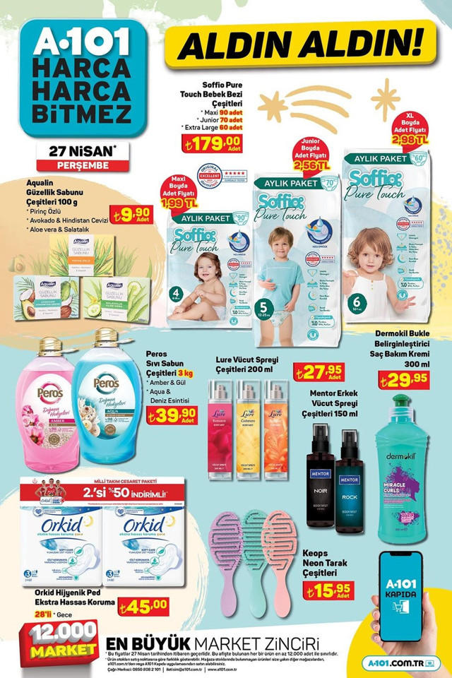 27 Nisan kataloğu: A101'de hangi ürünler indirimde? İşte 11 sayfalık dev kampanya... - Resim: 9