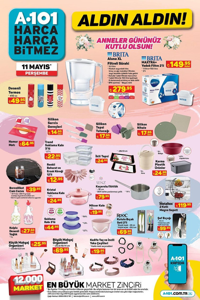 11 Mayıs A101 kataloğu! İndirimli ürünler belli oldu: Sürpriz kampaya kaçmaz! - Resim: 5