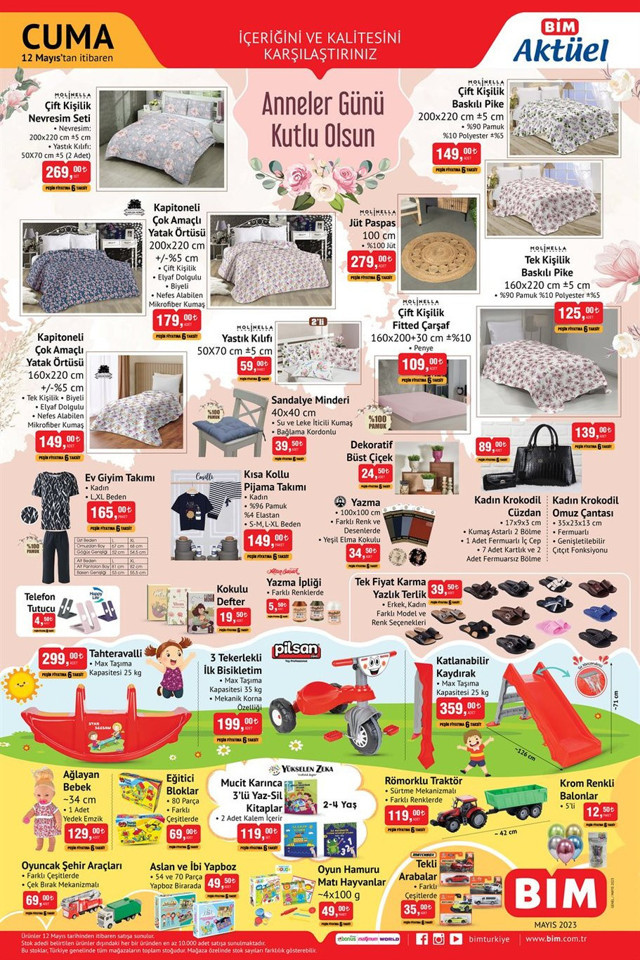 BİM Anneler Günü kataloğu yayınlandı: Özel hediyelik ürünler uygun fiyata 12 Mayıs'ta satışta! - Resim: 5
