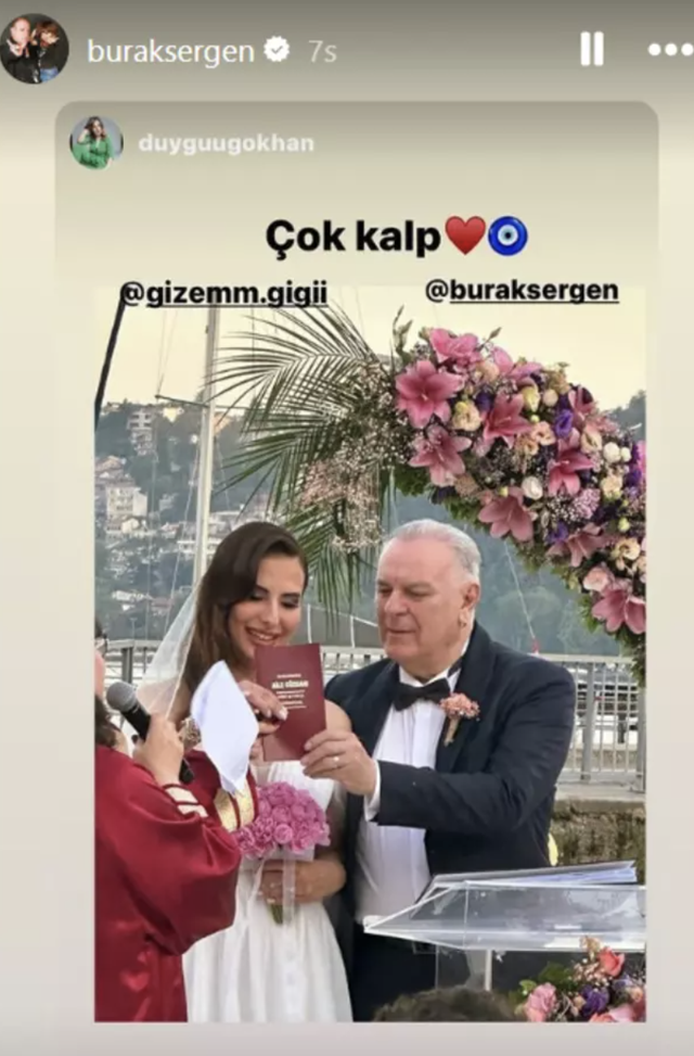 63 yaşındaki ünlü oyuncu Burak Sergen dördüncü kez evlendi - Resim: 0