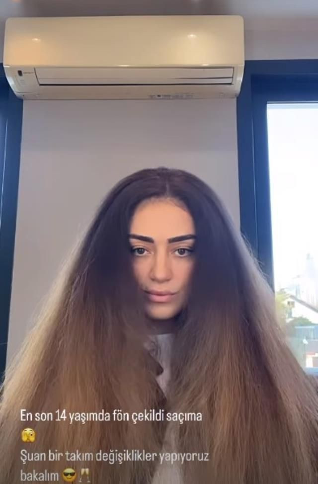 Dilan Çıtak saçlarına fön çektirdi görenleri hayrete düşürdü - Resim: 3