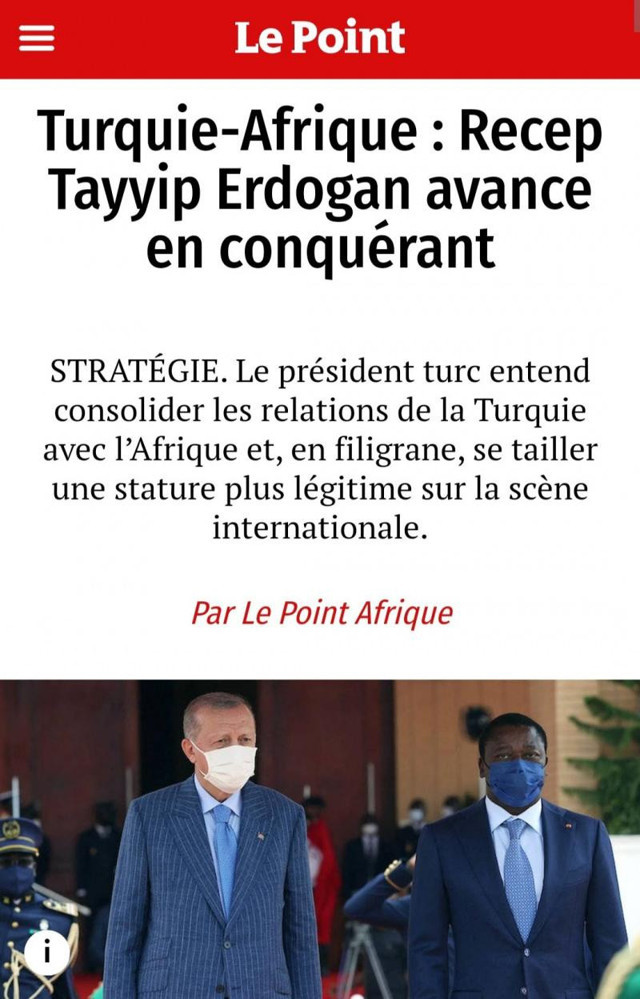 Fransız Le Point dergisinden çarpıcı başlık: Erdoğan fatih olarak ilerliyor - Resim: 0