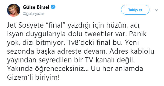 Jet Sosyete Tv8'de final yaptı Gülse Birsel Acun Ilıcalı'ya mesajı verdi - Resim: 3