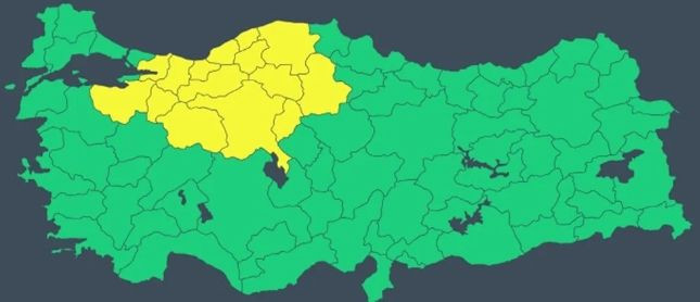 Meteoroloji'den 15 il için sarı kodlu uyarı: Kuvvetli yağış geliyor - Resim: 2