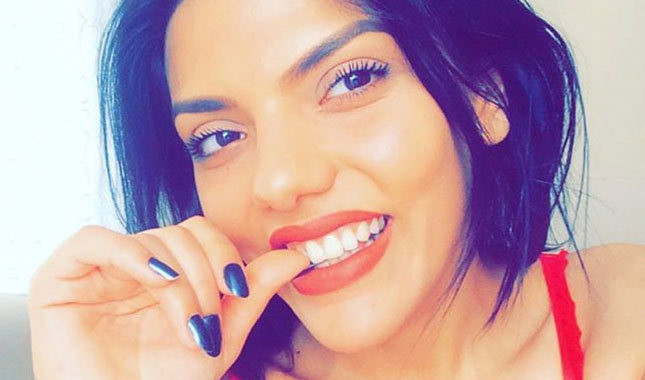 Genç sunucudan kan donduran ifade: Merdivene itti duvara fırlattı - Resim: 1