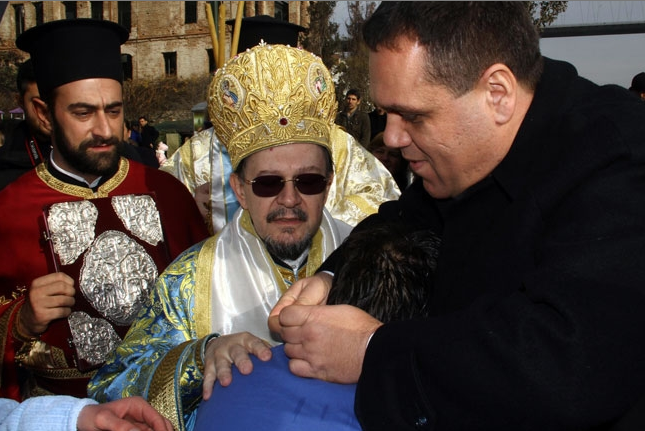 Ortaköy’de denizden haç çıkarma töreni - Resim: 1