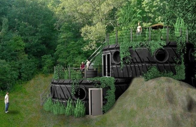 Ev demeye bin şahit gerek! Dünyanın en tuhaf tasarımına sahip 10 evi - Resim: 3