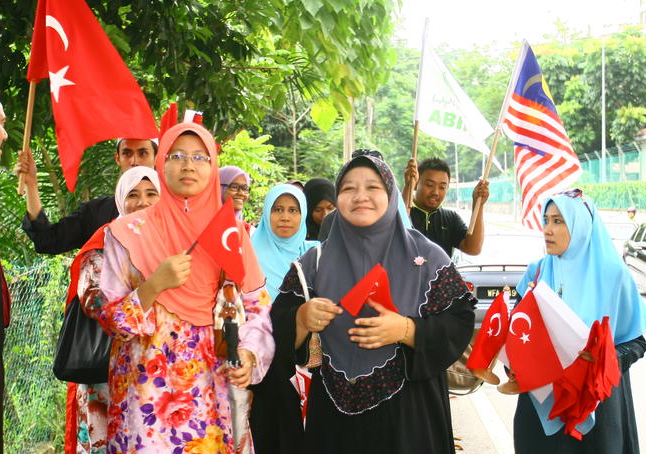 Malezya'dan Türkiye'ye destek mitingi - Resim: 4